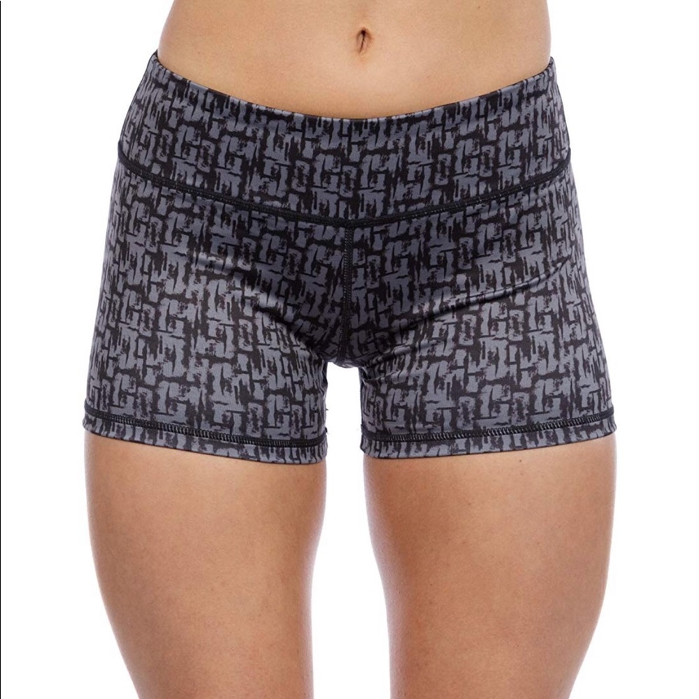 SOLID PINK booty shorts - small